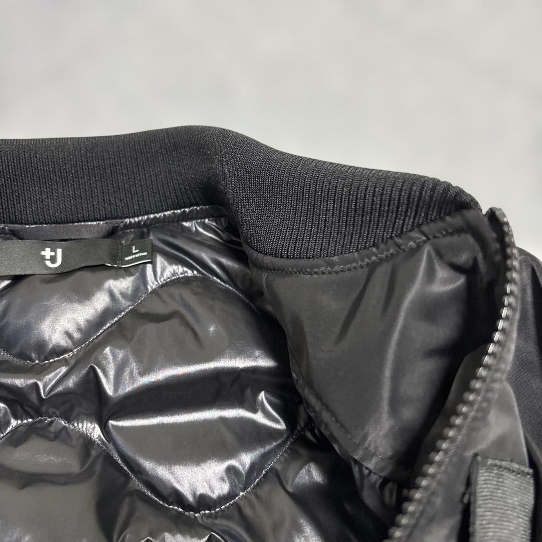 ユニクロ ハイブリッドダウン オーバーサイズ MA-1 09 Black 復刻版