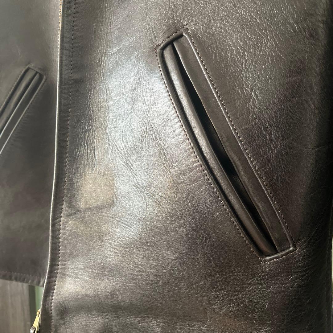 Y’2 LEATHER HVR-42 本革ライダース 40 Lサイズ