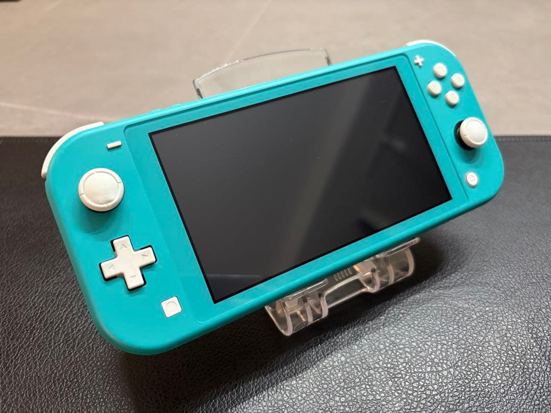 【箱付】Nintendo Switch Lite ターコイズ　（64Gカード付）
