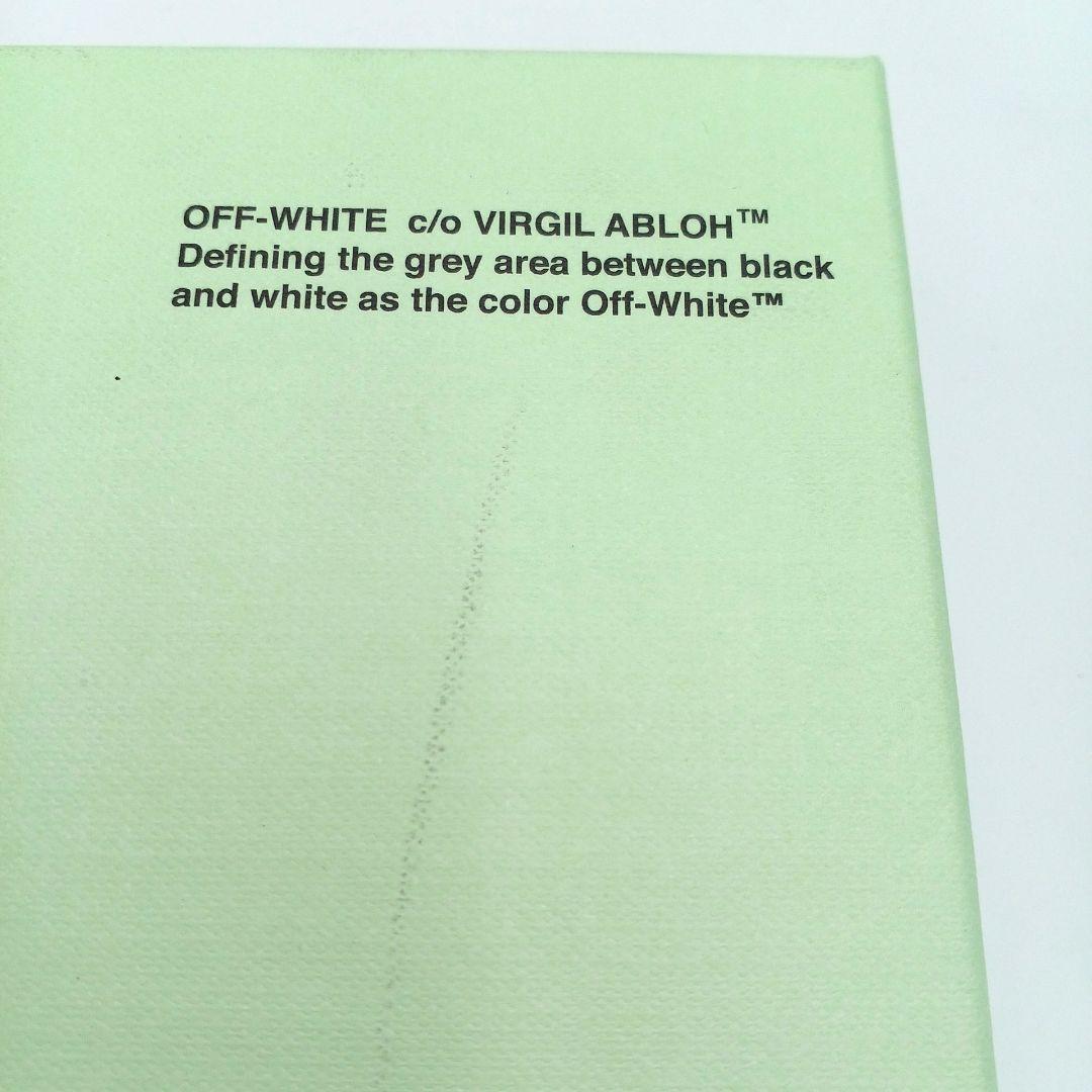 オフホワイト OFF-WHITE チェーンウォレット(シルバー×ブラック)