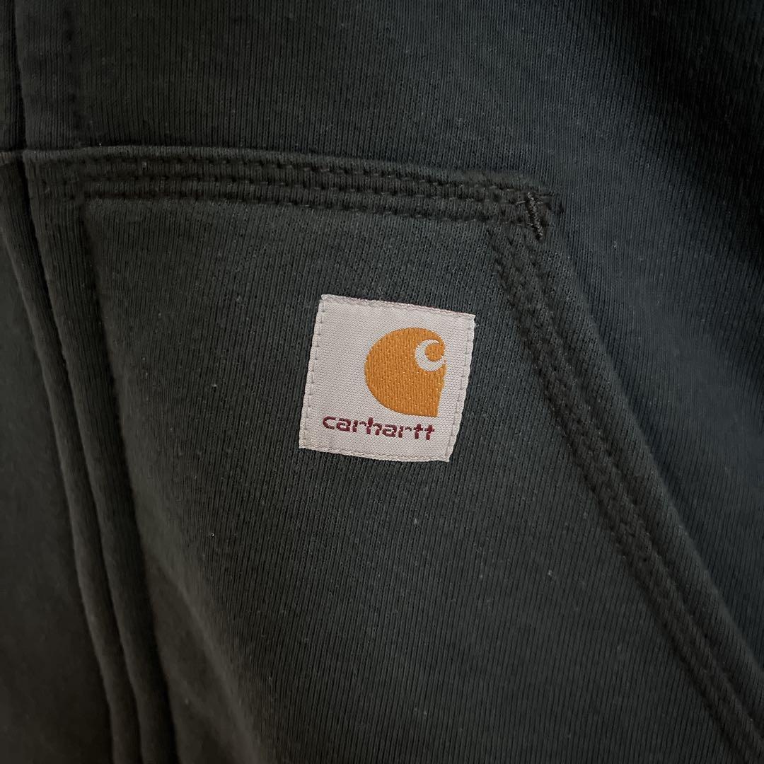【入手困難‼︎】【新品】Carhartt◎黒 フルジップ パーカー D167