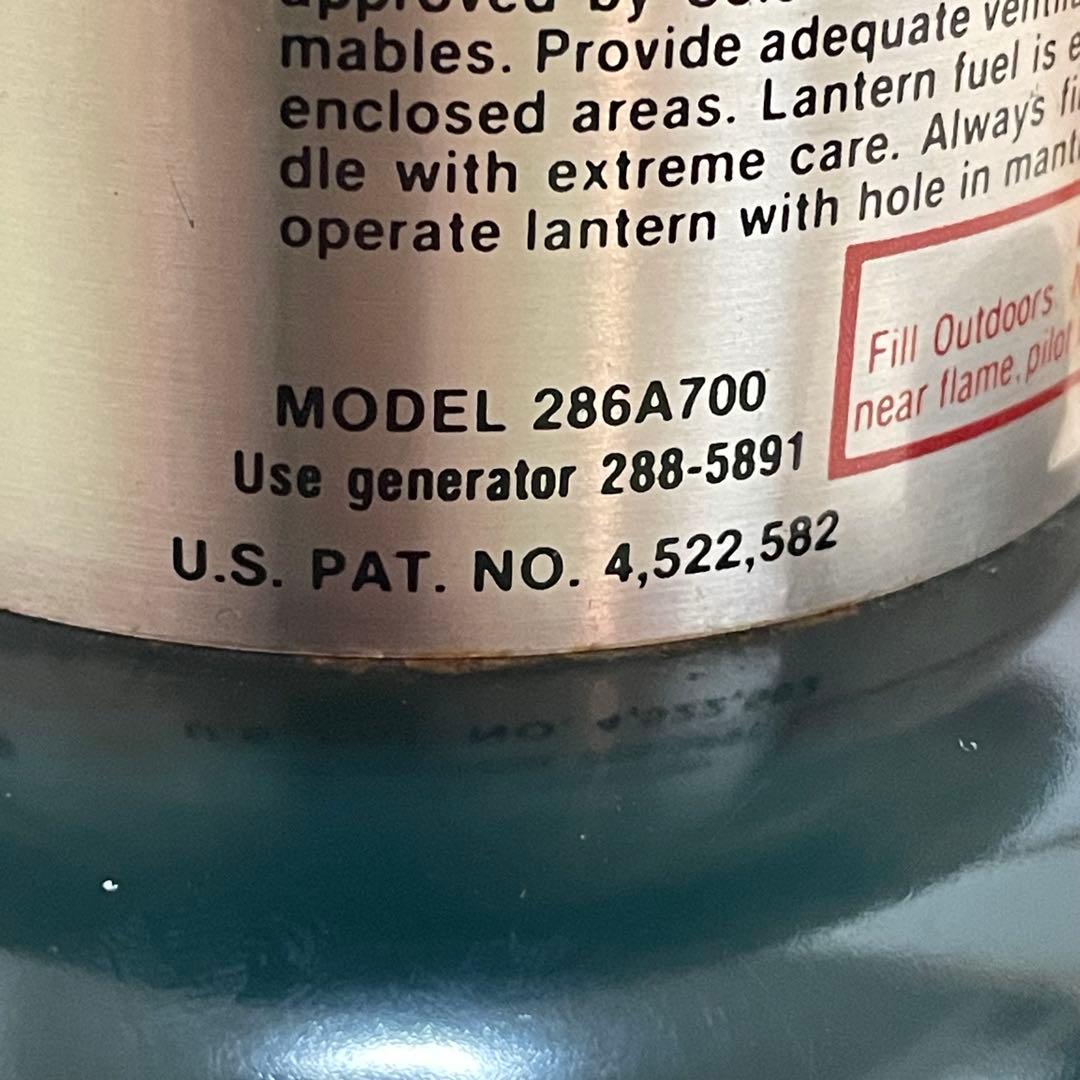 ✨稀少✨　Coleman コールマン ワンマントルランタン　286A 700