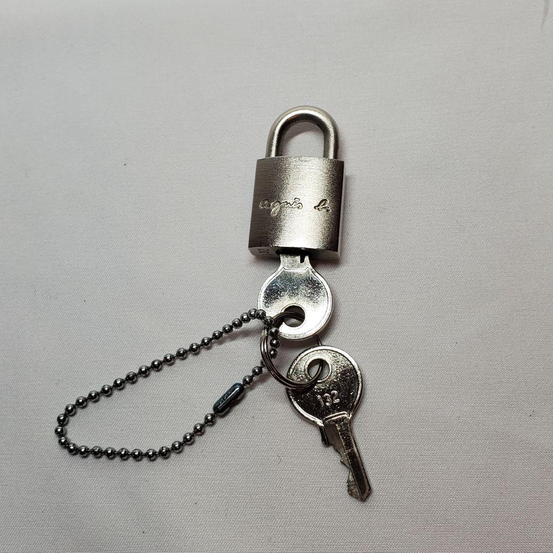 agnes b. ネイビー キャリーケース　鍵付き　サザビー　ポーチ付き