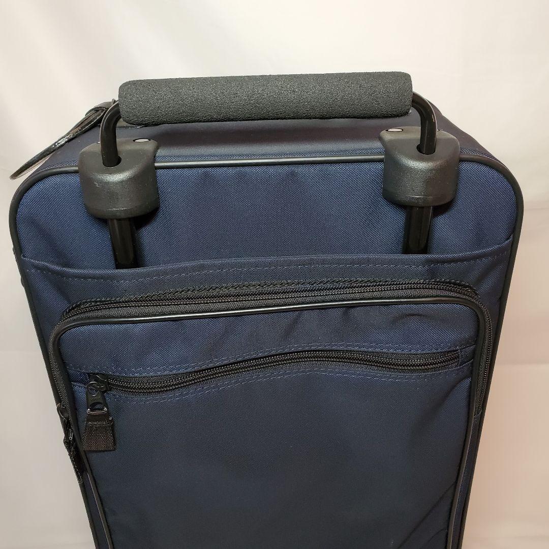 agnes b. ネイビー キャリーケース　鍵付き　サザビー　ポーチ付き