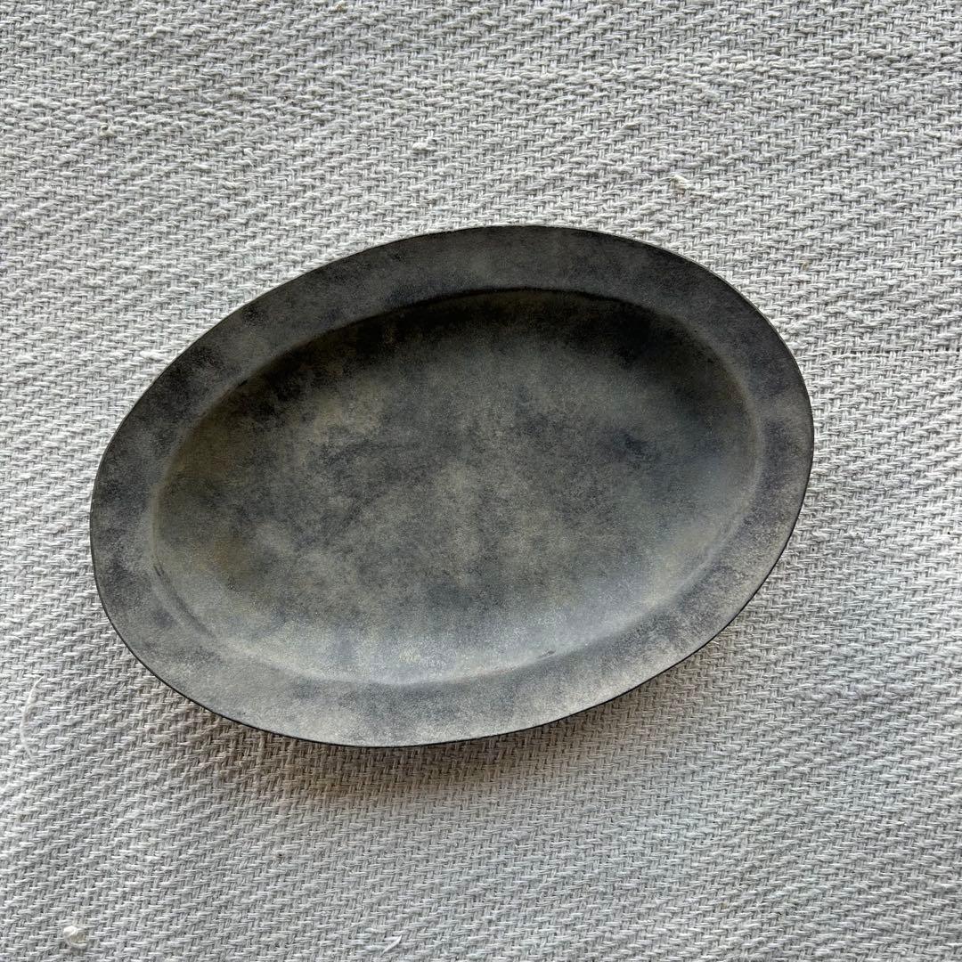 吉田次朗 オーバルプレート　お皿