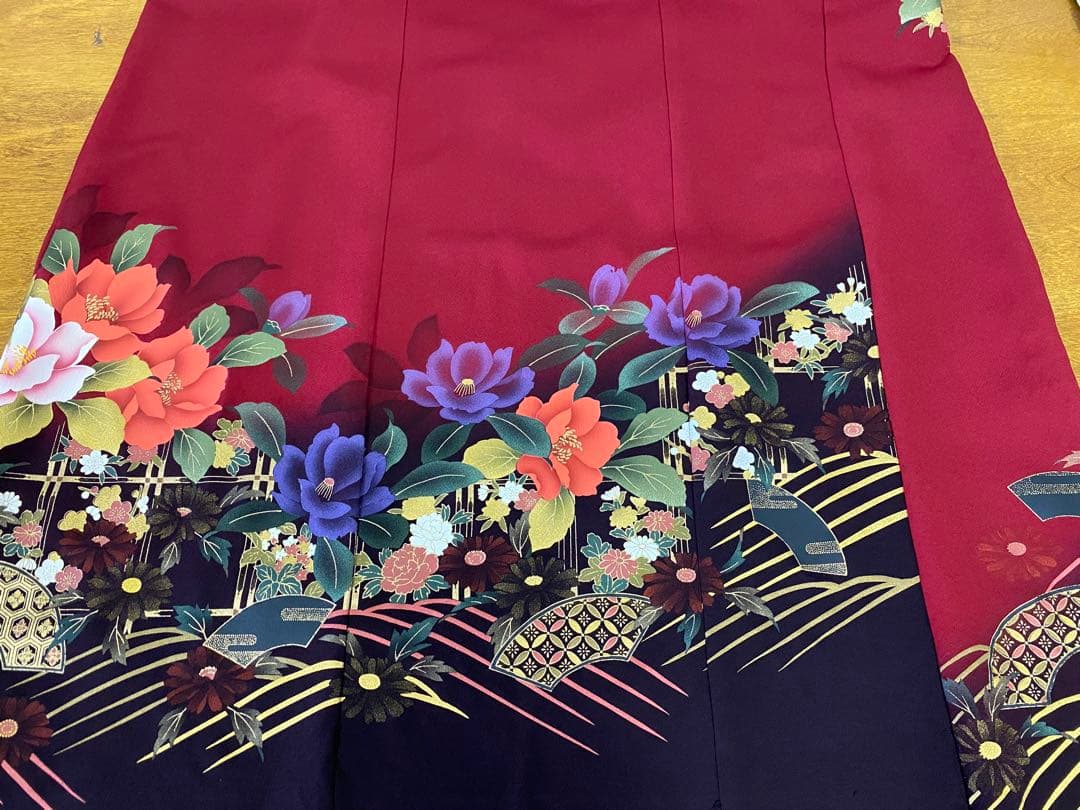 3203 着物　リメイク　ドレス　ワンピース