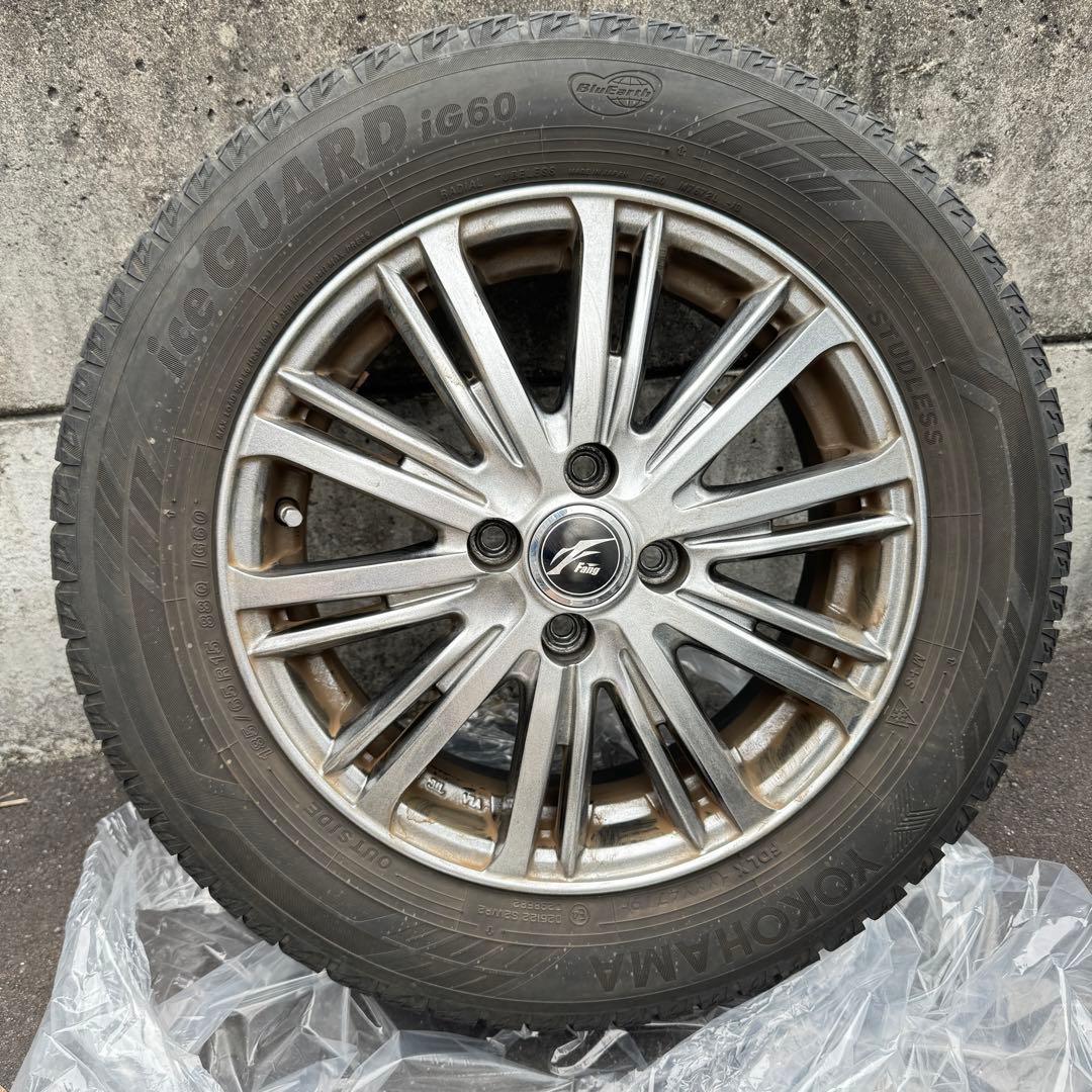 「PANchanさん専用」ヨコハマ　スタッドレスタイヤホイール4本セット