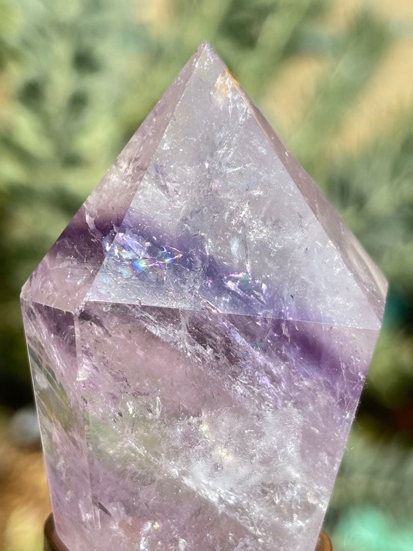 ブラジル　ミナスジェライス州　アメジスト　専用スタンド付き