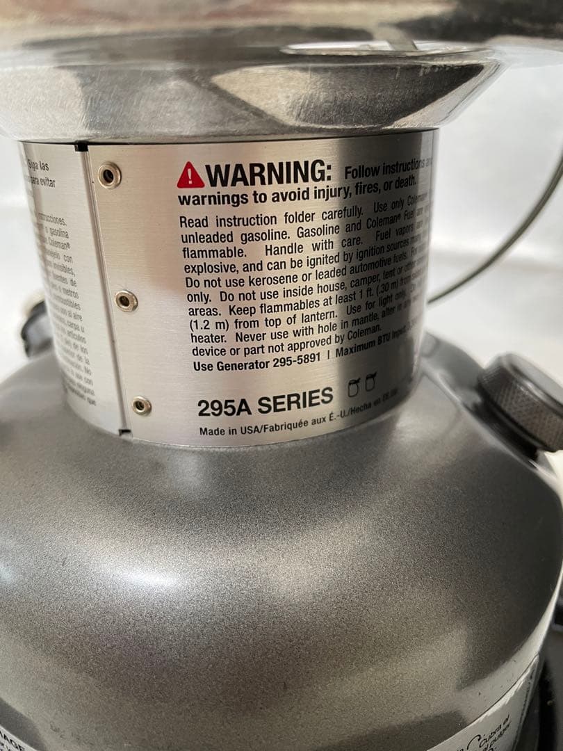 Coleman 295Aランタン