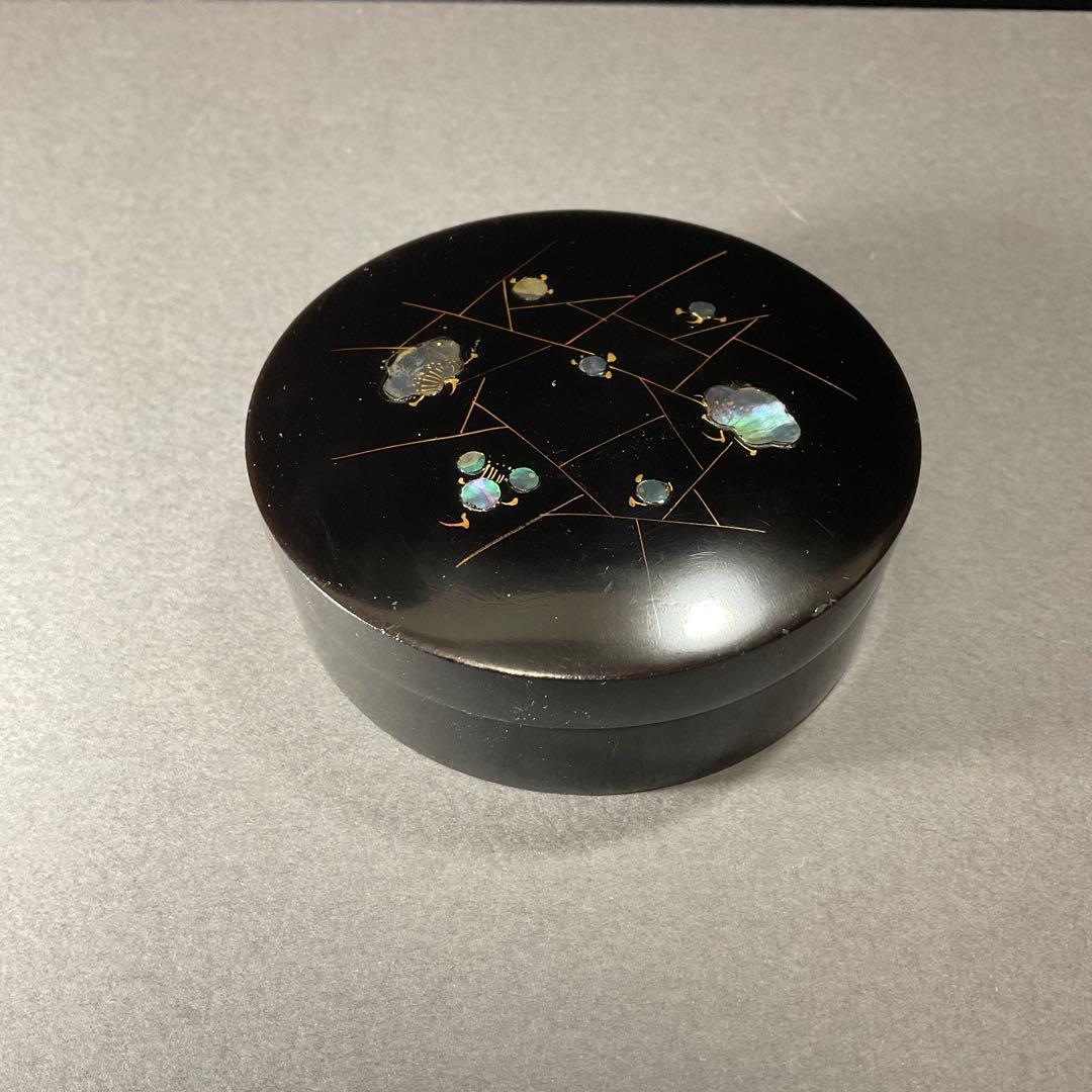 香合　螺鈿香合