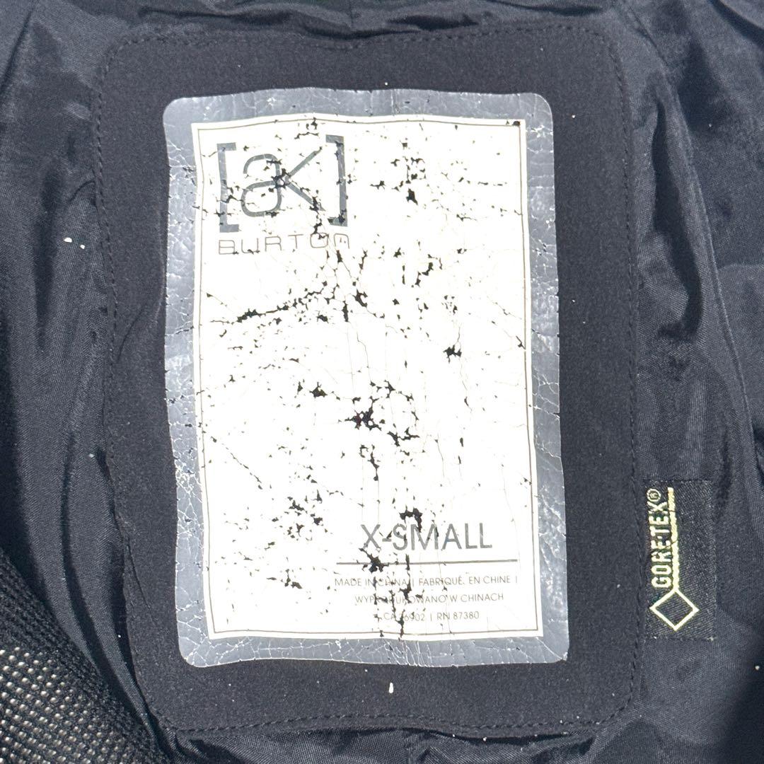 バートンＡＫ ゴアテックス スノーパンツ 緑 ＸＳ 防水透湿 高機能 立体裁断