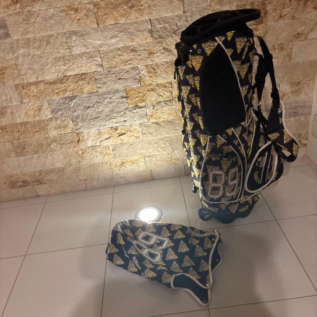 希少品✨ ナチョスくん柄　スタンドキャディバッグ