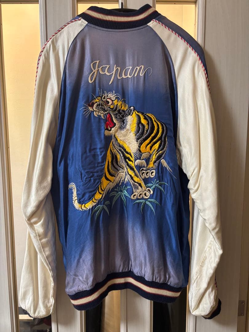 桃*白様 テーラー東洋　スーベニアジャケット　スカジャン　エイジング　TT143