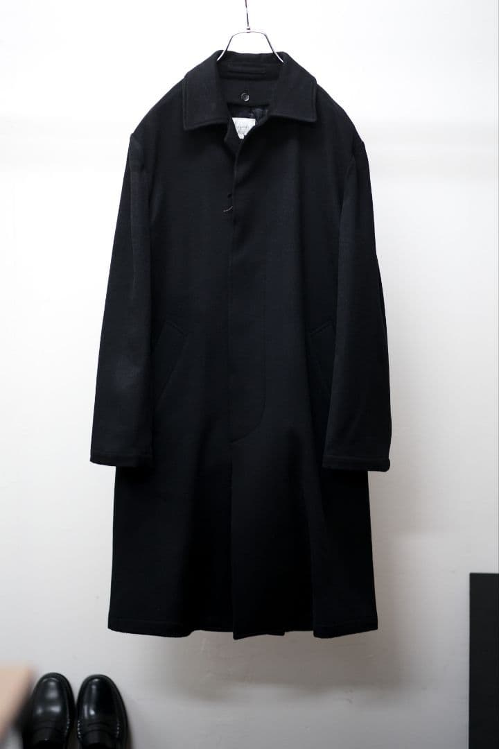 Finjack フィンジャック カシミア ダブルフェイス ベルテッドコート 46