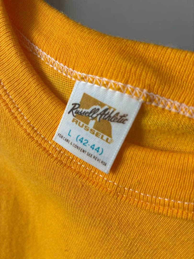 r*2様 70s ヴィンテージ ハーゲンダッツTシャツ ラッセル 金タグ L表記