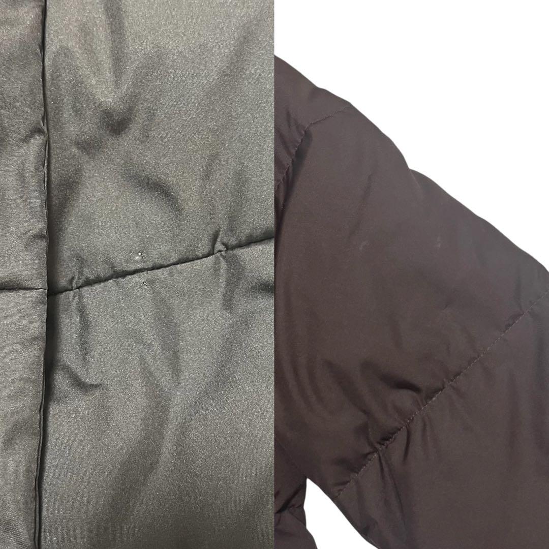 美品✨MaxMara ダウンコート　ロング　白タグ　ラビットファー　ブラウン