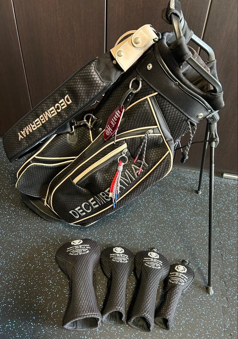 DEGEMBERMAY ゴルフバッグ・キャディバッグ　ヘッドカバー　セット