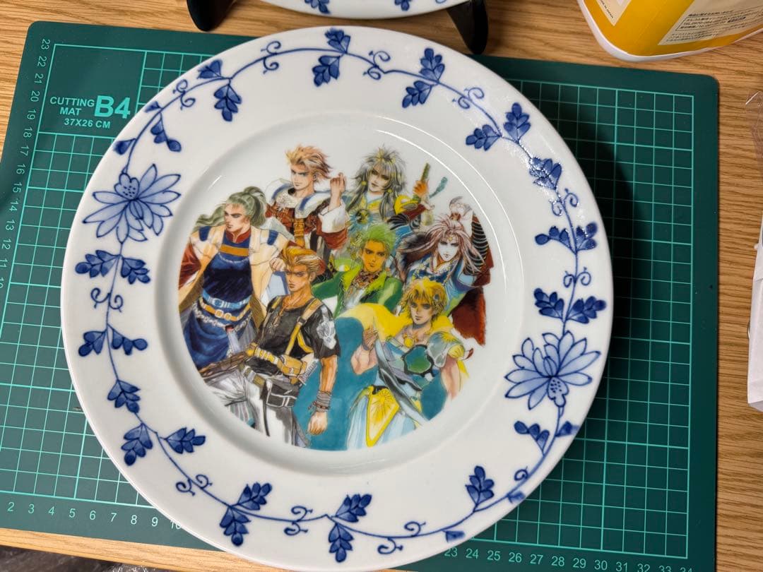 【ロマ佐賀】サガ×佐賀県 有田焼男皿 女皿セット