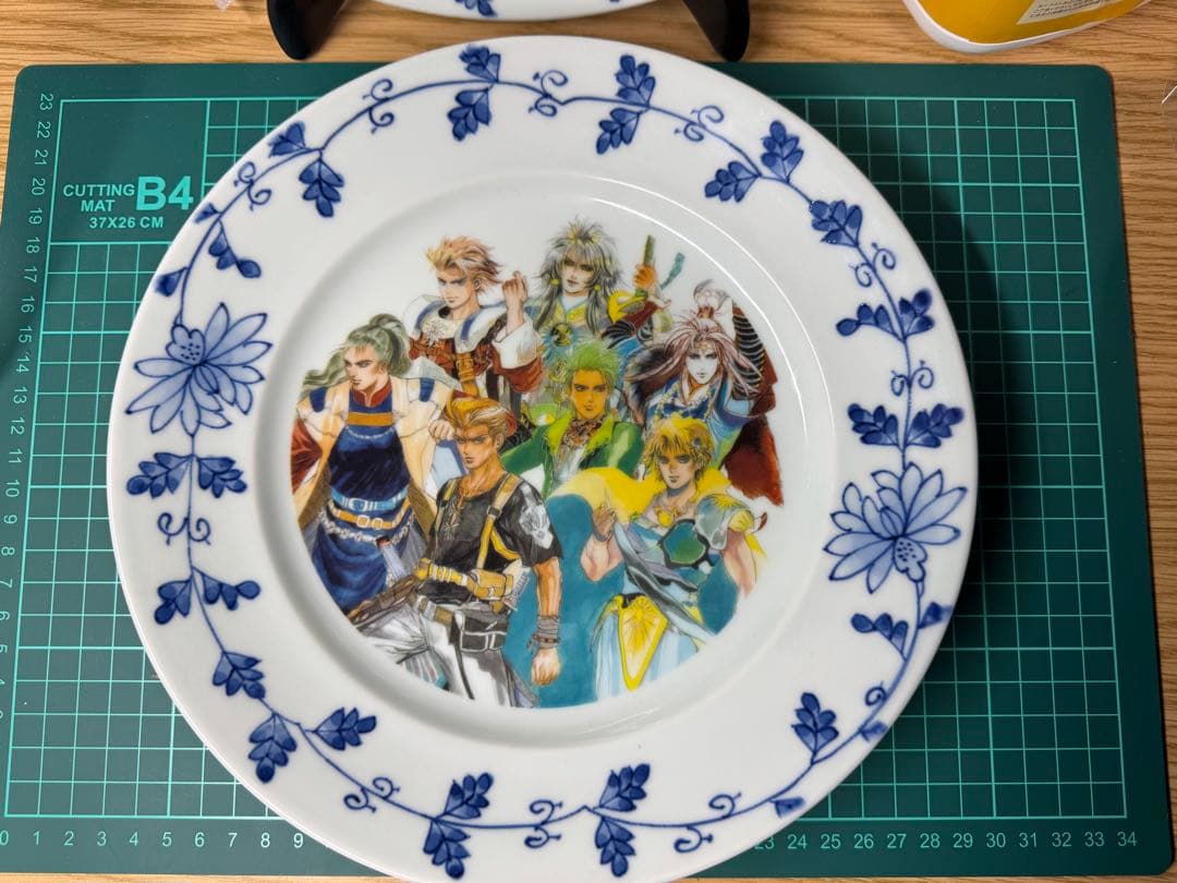 【ロマ佐賀】サガ×佐賀県 有田焼男皿 女皿セット