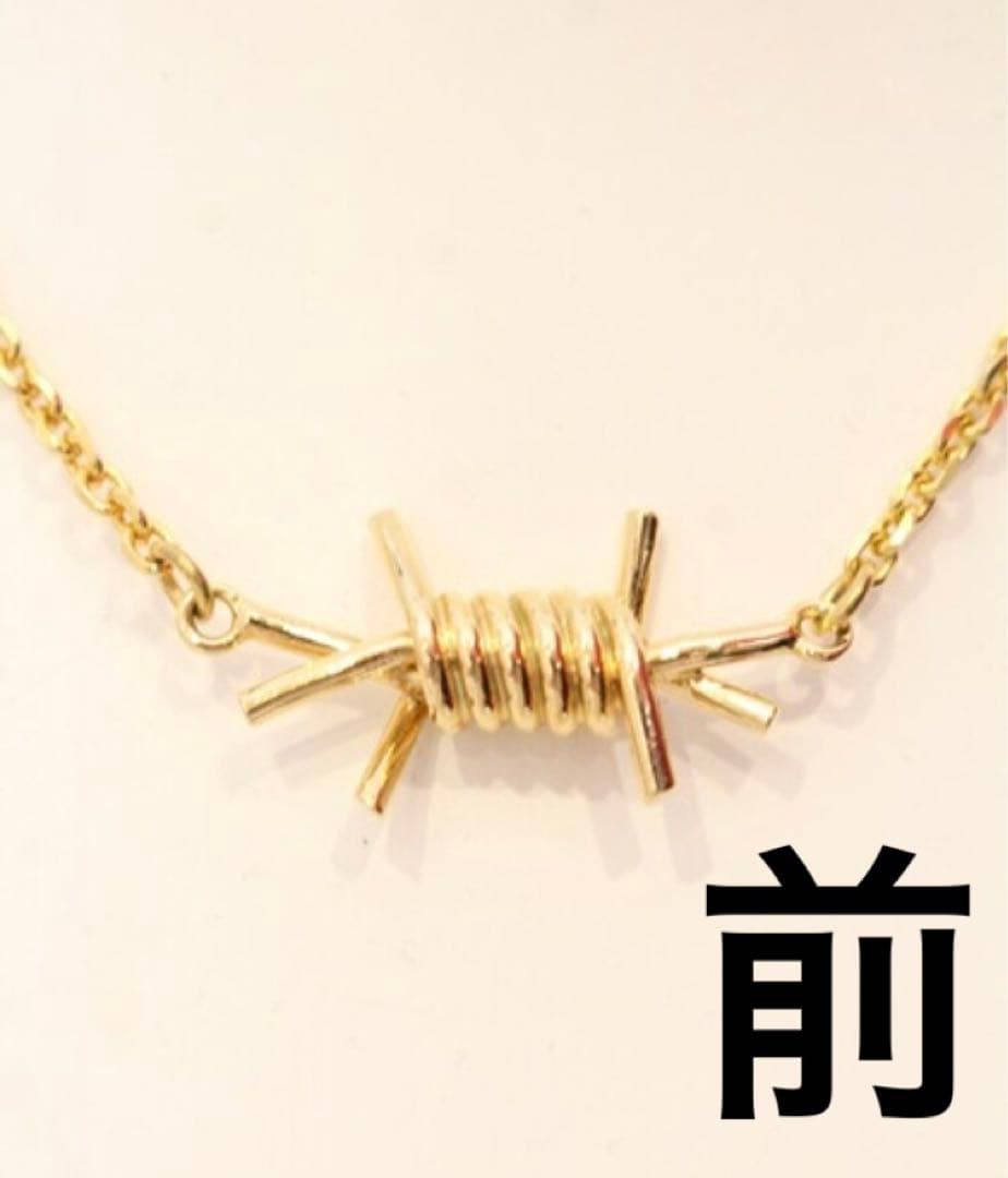 ムーンエ MOONA MAD ネックレス 有刺鉄 プロパガ 清春 黒夢 hyde