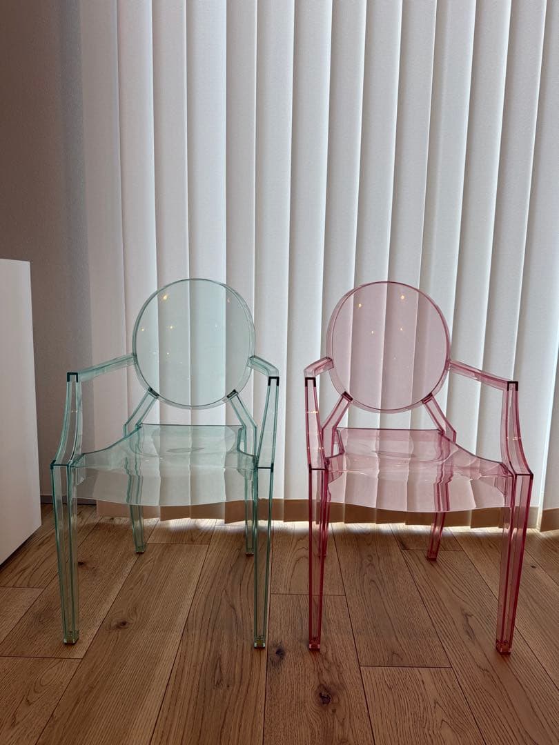 2脚セット　カルテル　ルールーゴースト　フィリップスタルク