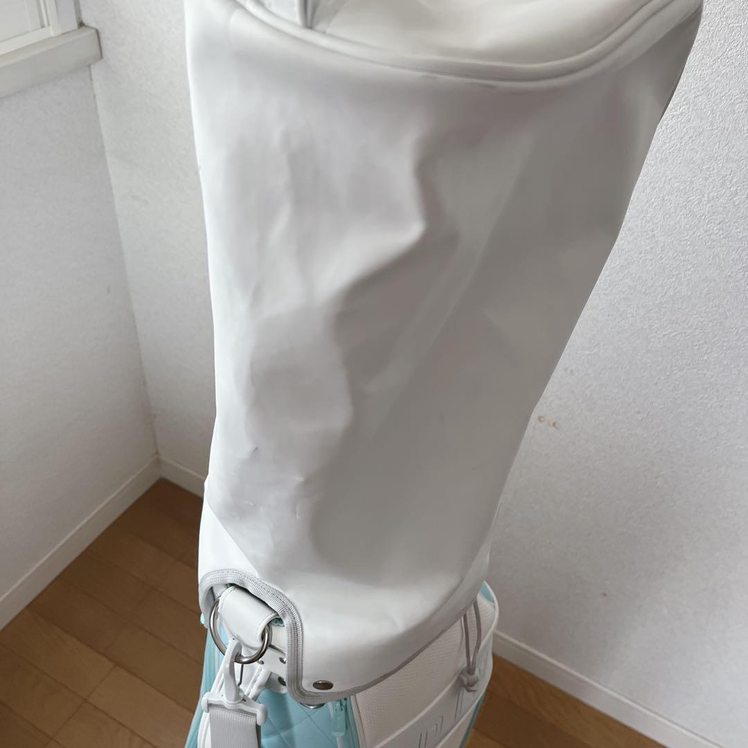 K102 adidas 軽量 スリーストライプ キャディバッグ