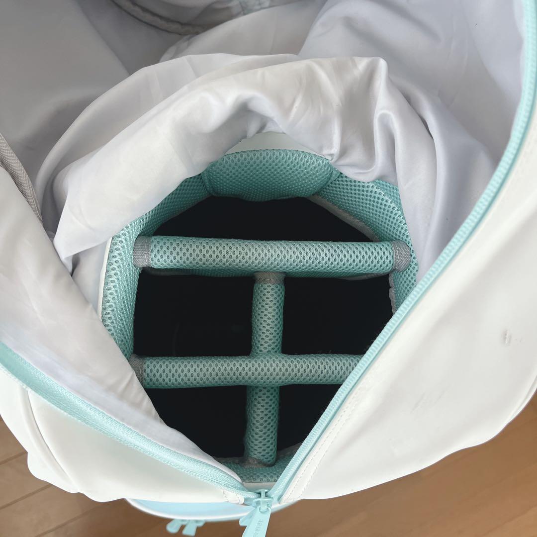 K102 adidas 軽量 スリーストライプ キャディバッグ