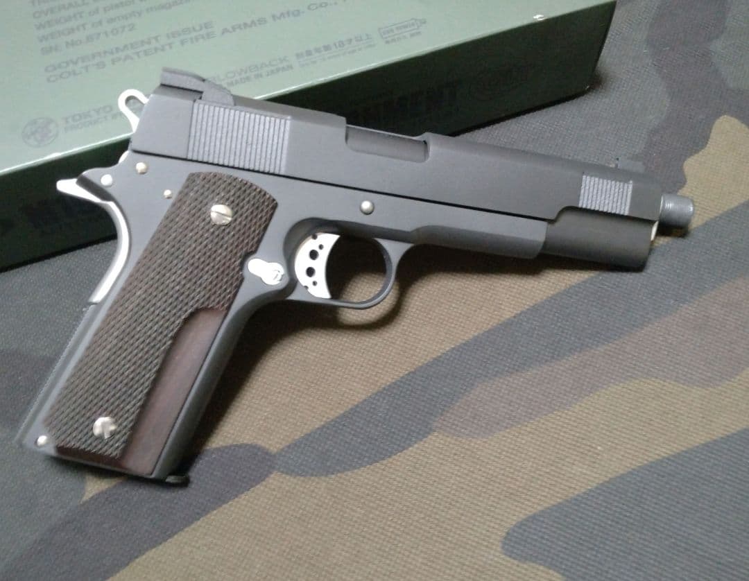 マルイ ガバメント M1911A1 スネークマッチ風 カスタム