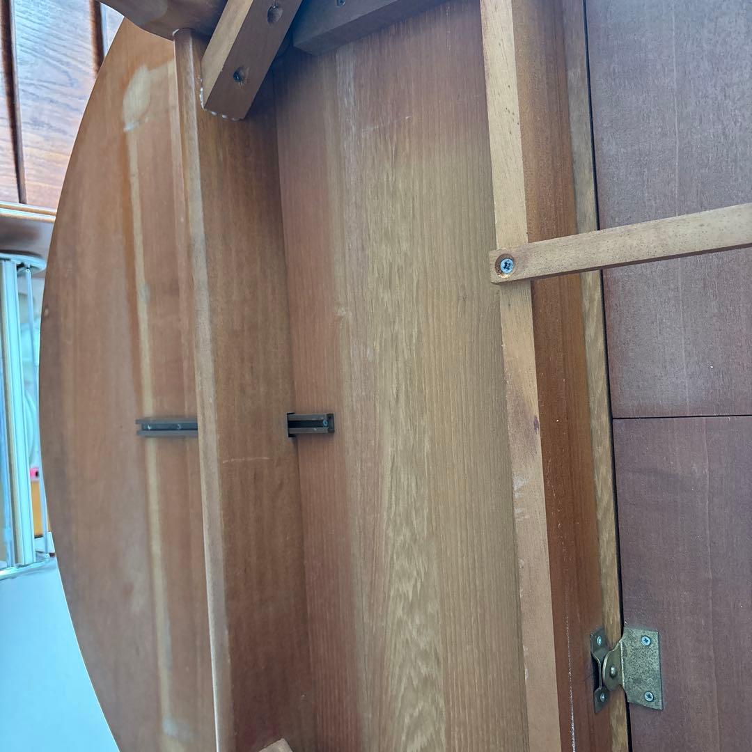 ヴィンテージ　エクステンションテーブル　北欧家具