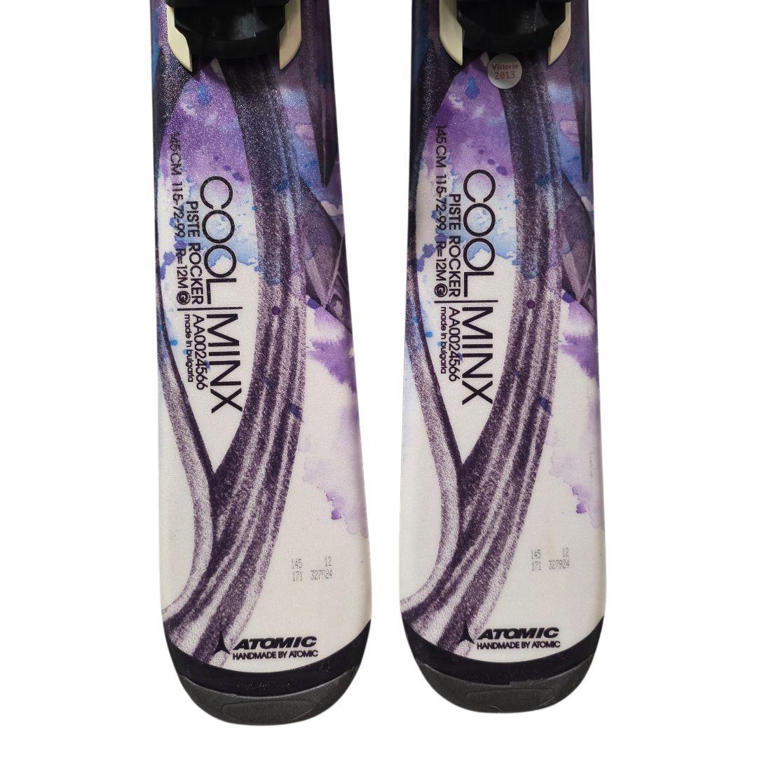 アトミック ATOMIC COOL MINX 146cm レディース スキー板