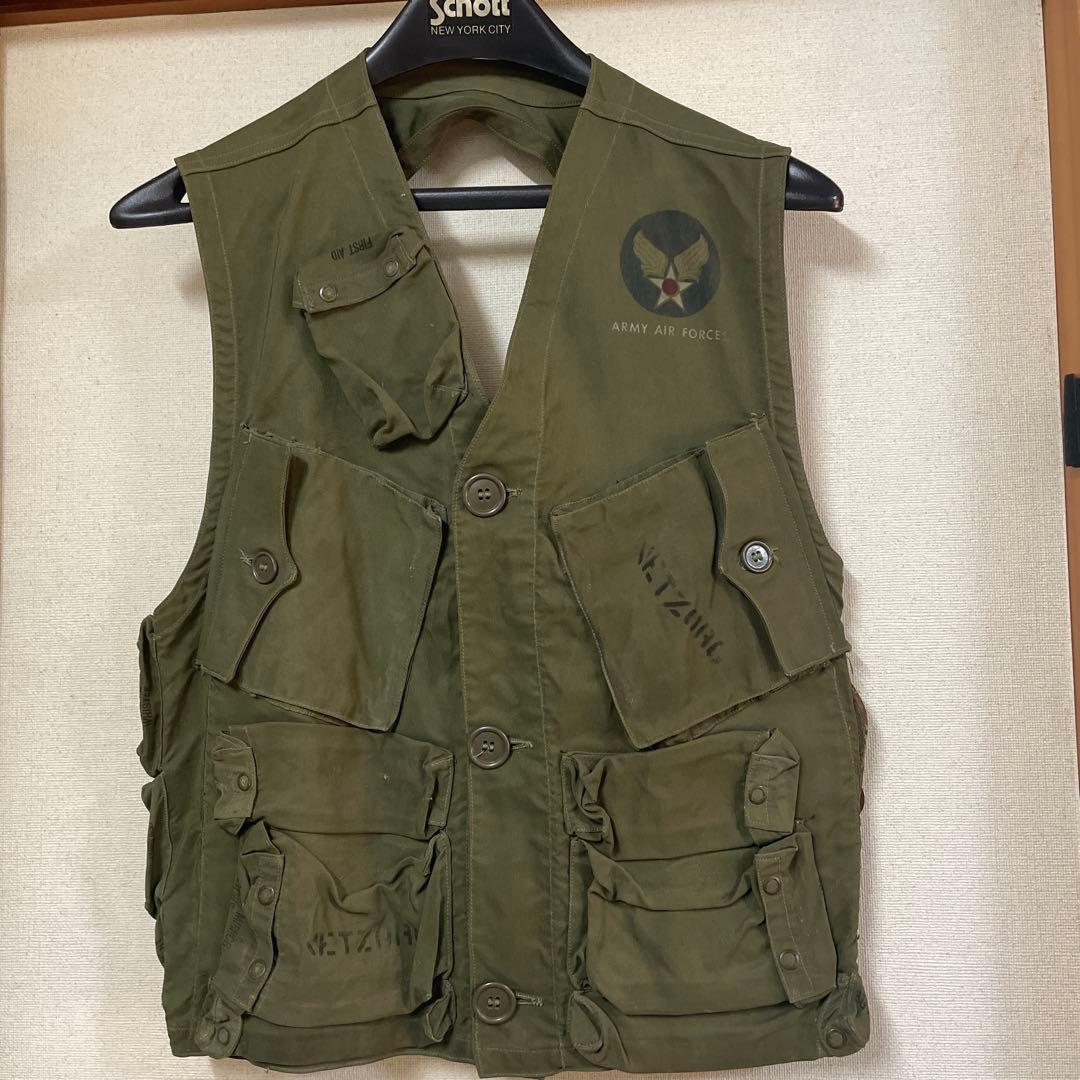 US AAF WWII C-1 サバイバルベスト/SPEC.NO.3206極上品