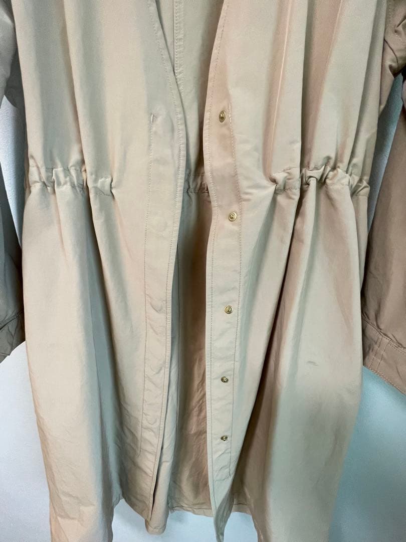 our 頼れるノーカラーコート