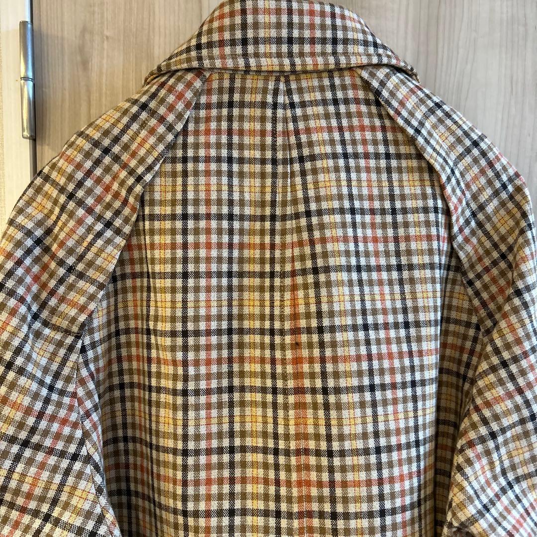 ZARA HARRY LAMBERTトレンチコート チェック　S 定価約4万円