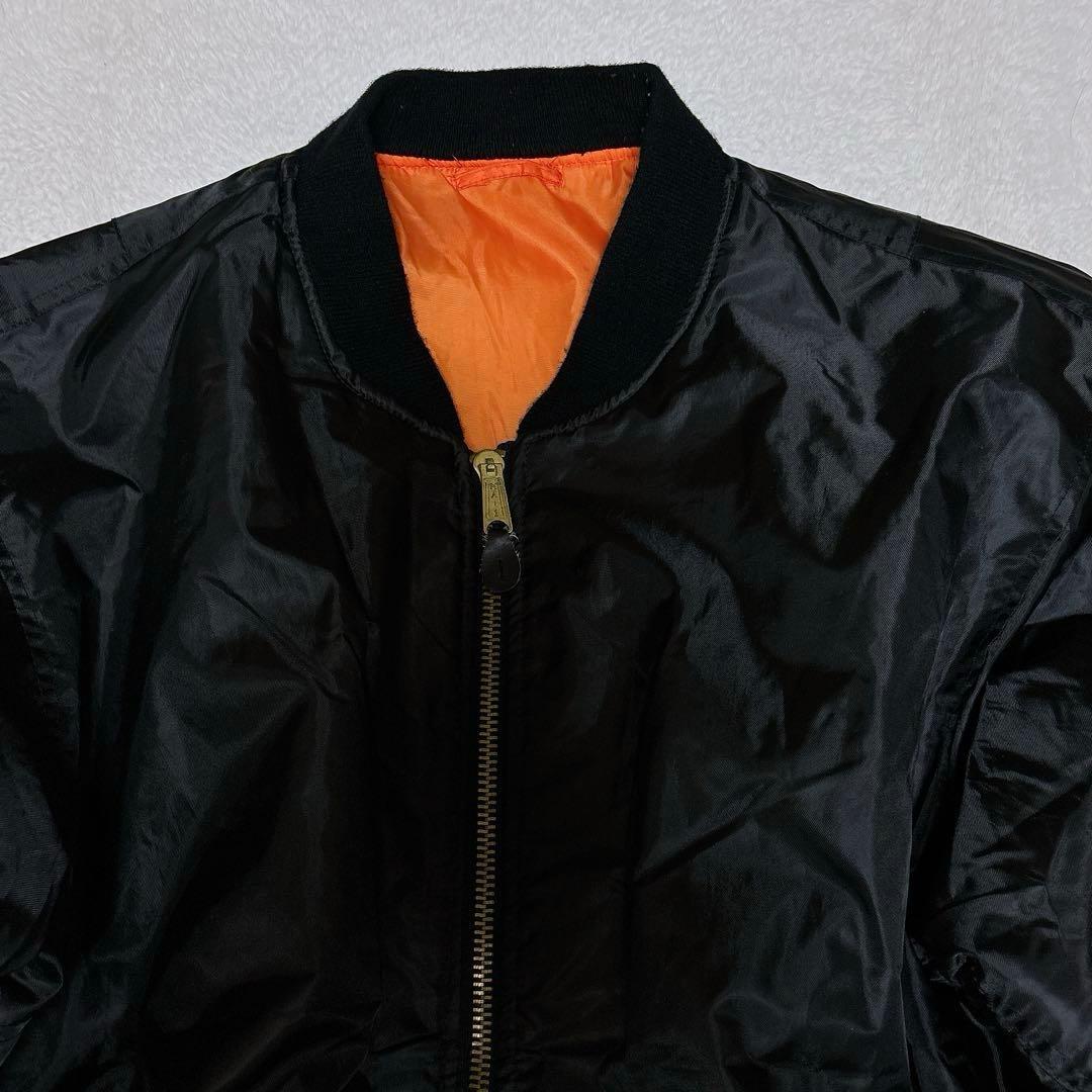 大きいサイズ　ROTHCO MA-1 フライトジャケット　5XL(6L) 黒