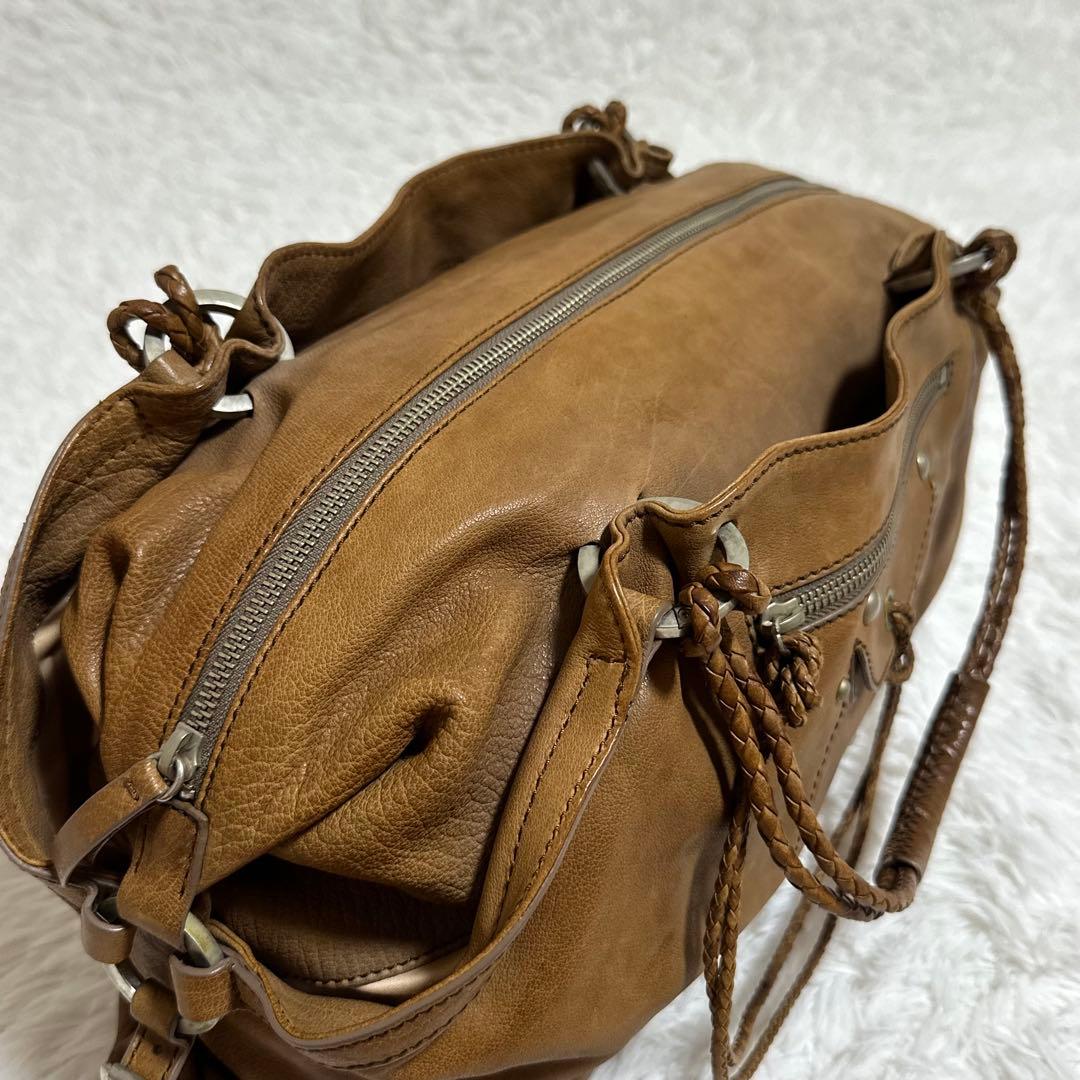 美品✨アンテプリマ チェルシー ボストン 大容量 A4 レザー