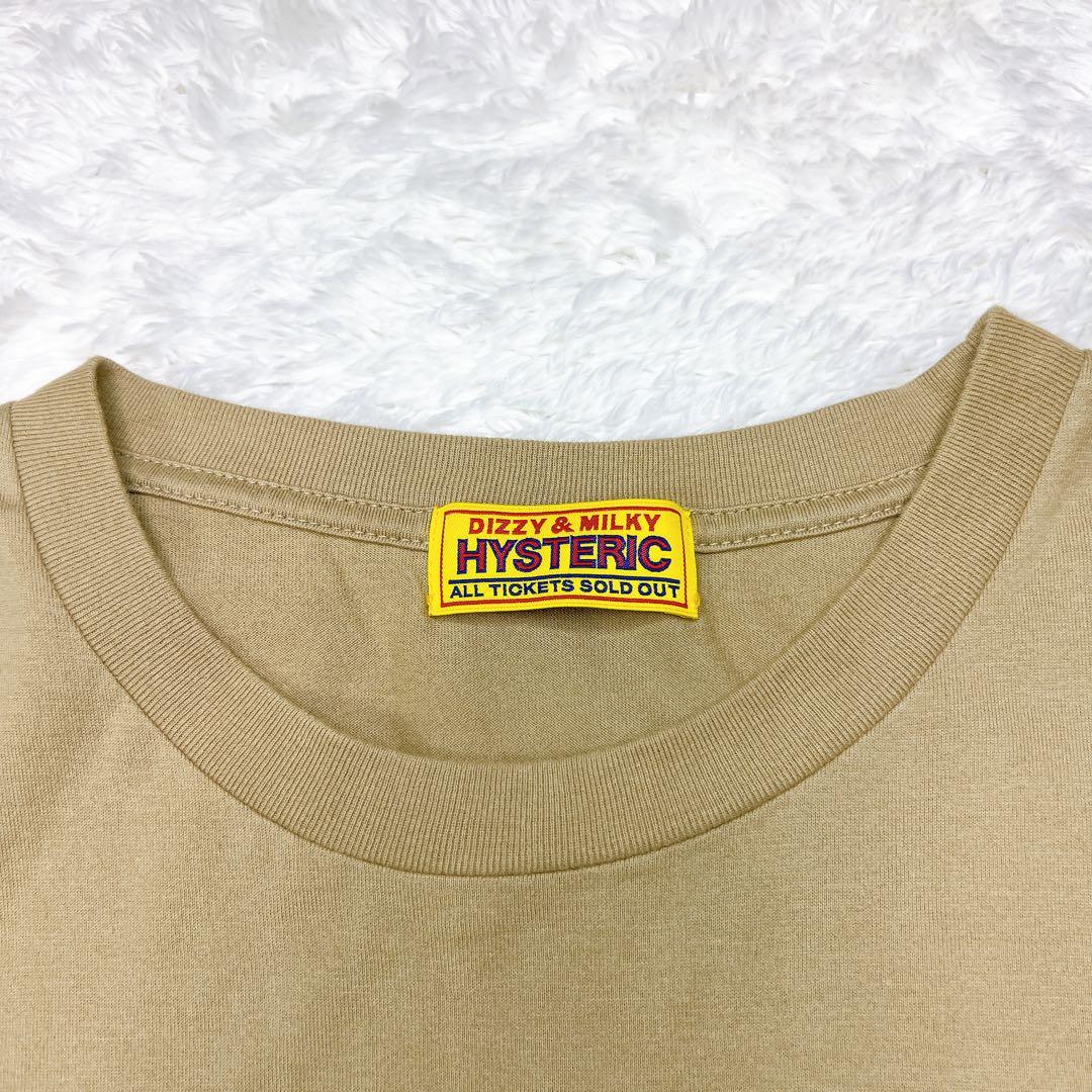 ヒステリックグラマー ロンT バタフライガール ビッグプリント