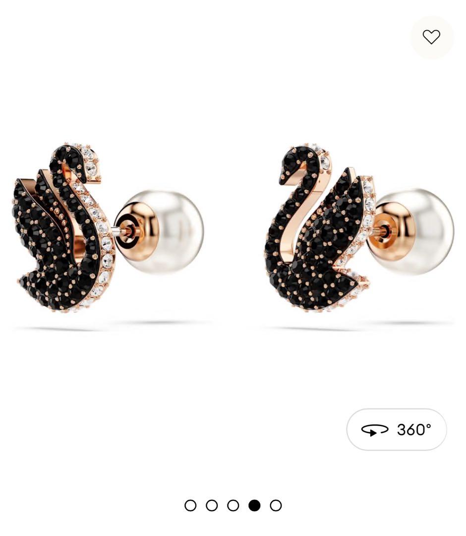 美品・箱付き　Swarovski スワロフスキー ピアス