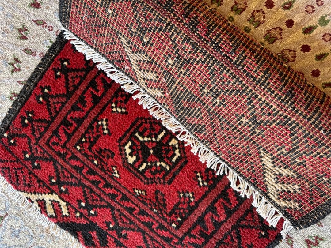 ペルシャ カール モハマディ ハンドメイド ラグ 51cm X 66cm