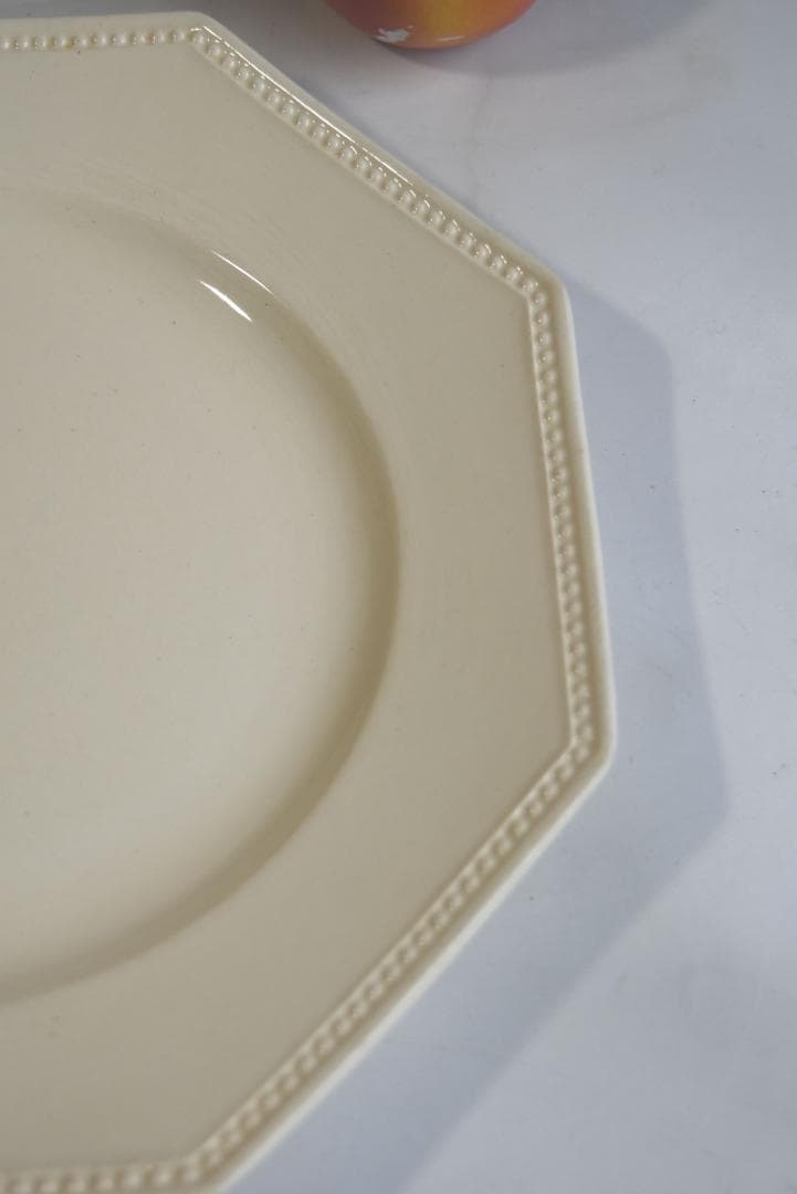 2枚組　サルグミンヌ　オクトゴナル皿　フランスアンティーク