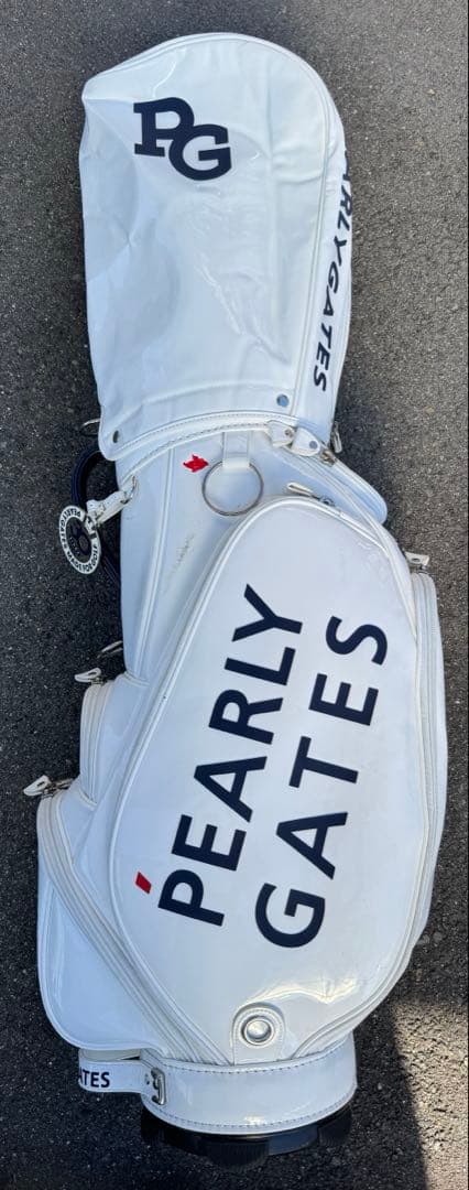 PEARLY GATES 30周年記念キャディバッグ ホワイト特典付き