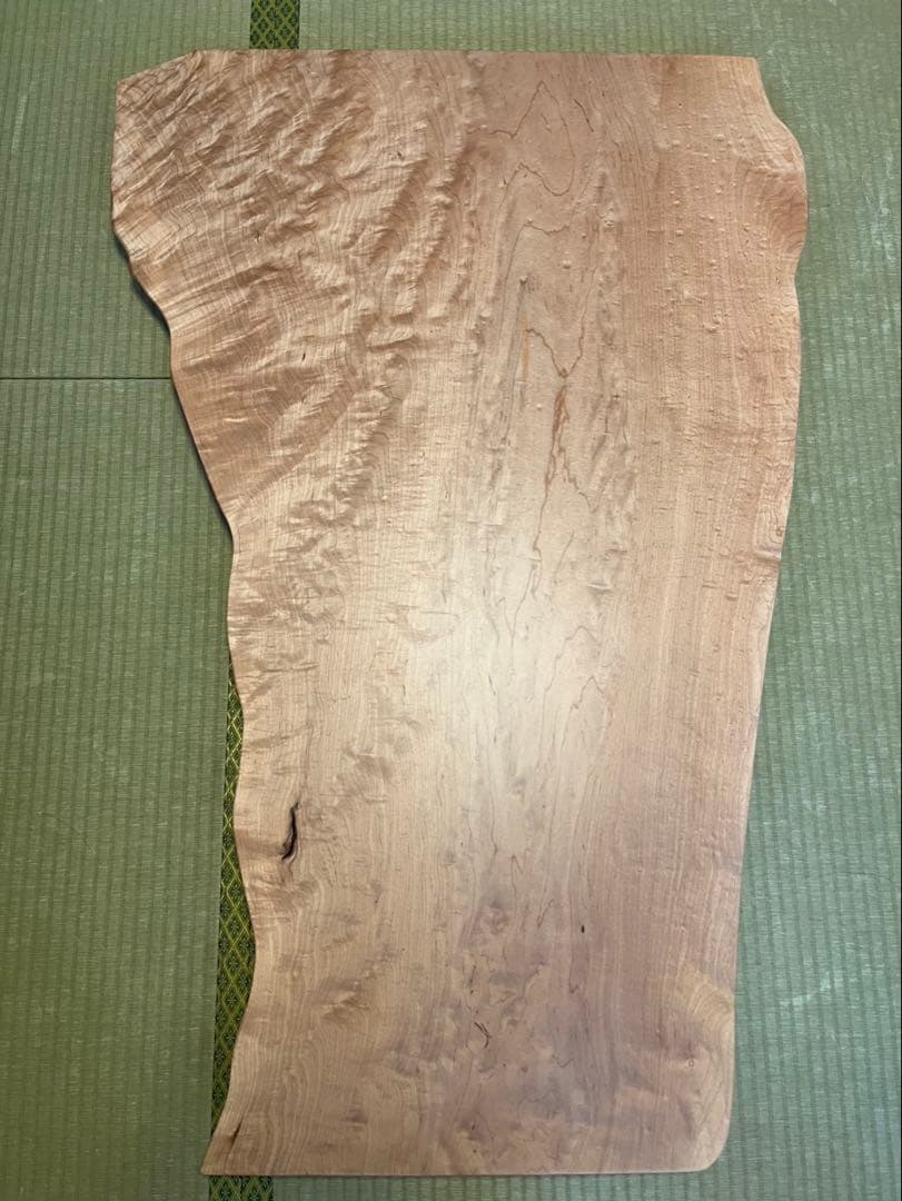 カエデ 楓 一枚板 無垢板 塗装品