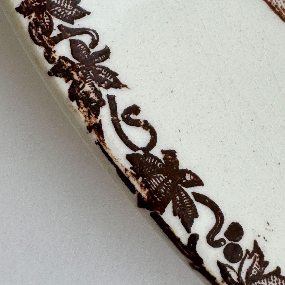 フランスアンティーク　E.Bourgeois エミールブルジョワ　ディナー皿