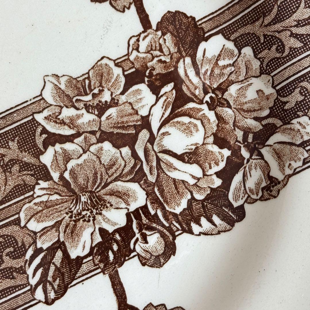 フランスアンティーク　E.Bourgeois エミールブルジョワ　ディナー皿