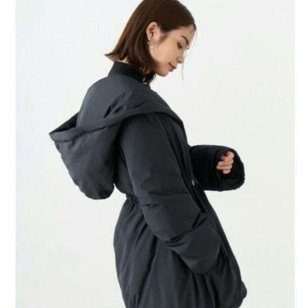 SNIDEL 西川　レディモッズダウンコート ブラック　スナイデル　ダウン