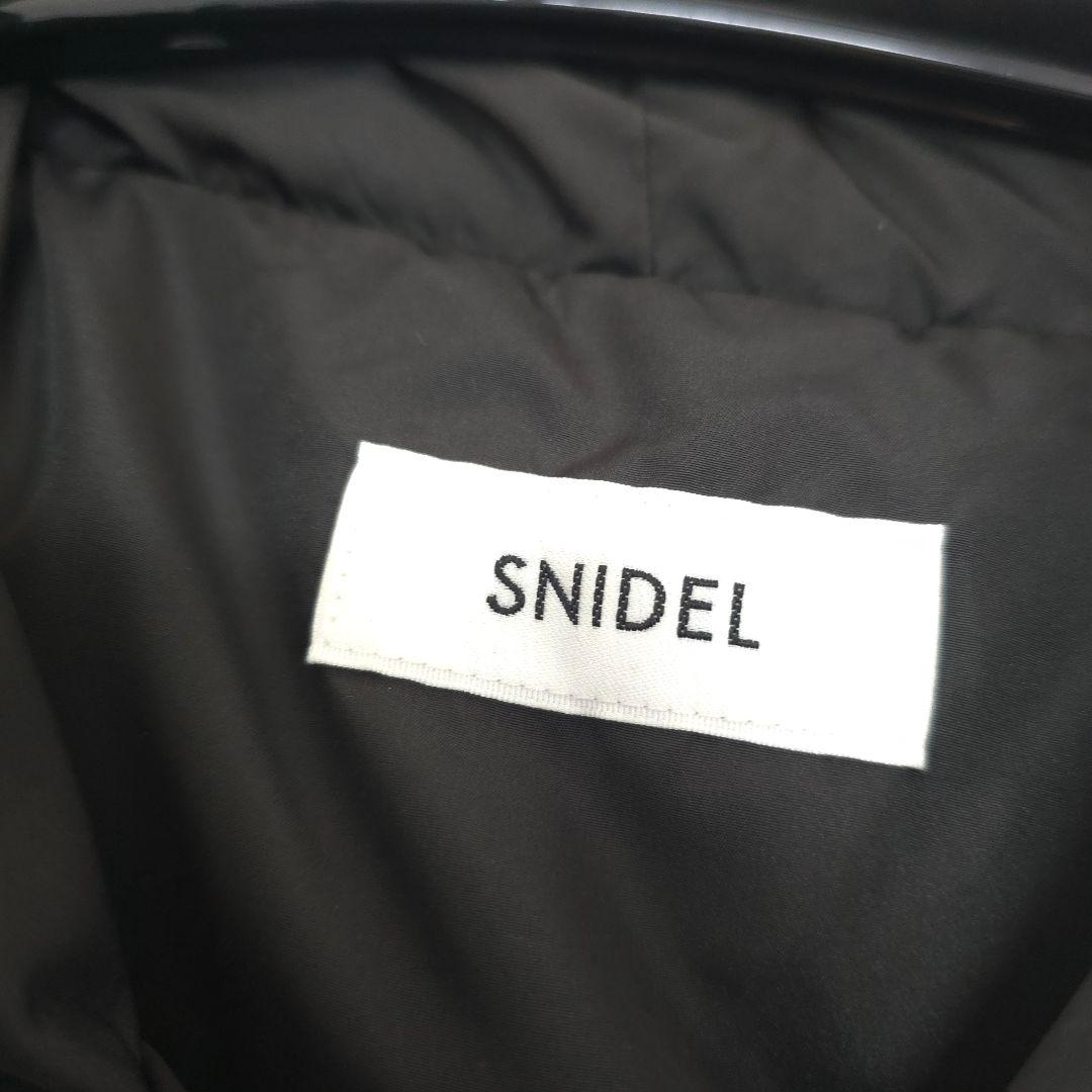 SNIDEL 西川　レディモッズダウンコート ブラック　スナイデル　ダウン