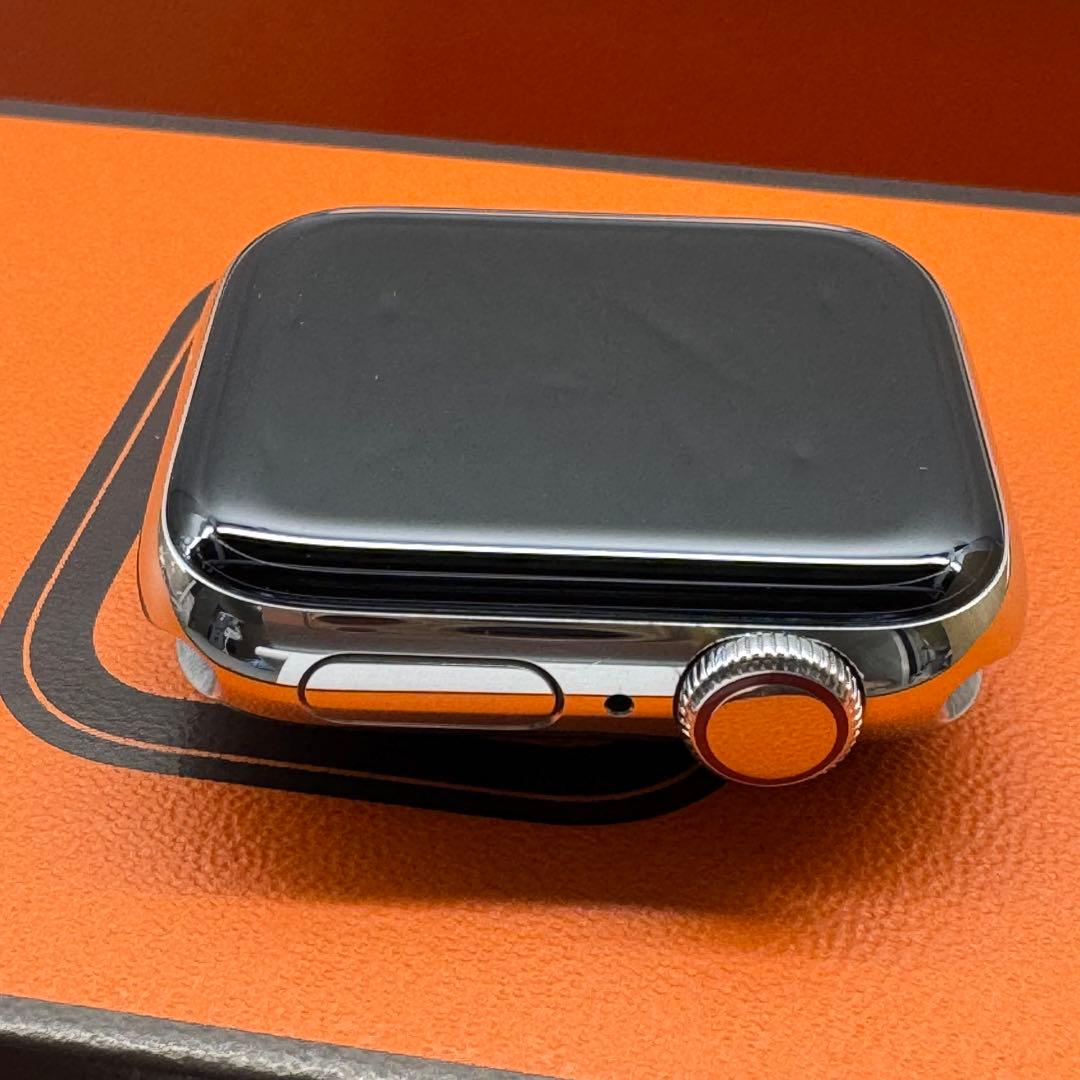 2191 Apple Watch エルメス　series5 シルバー　セルラー