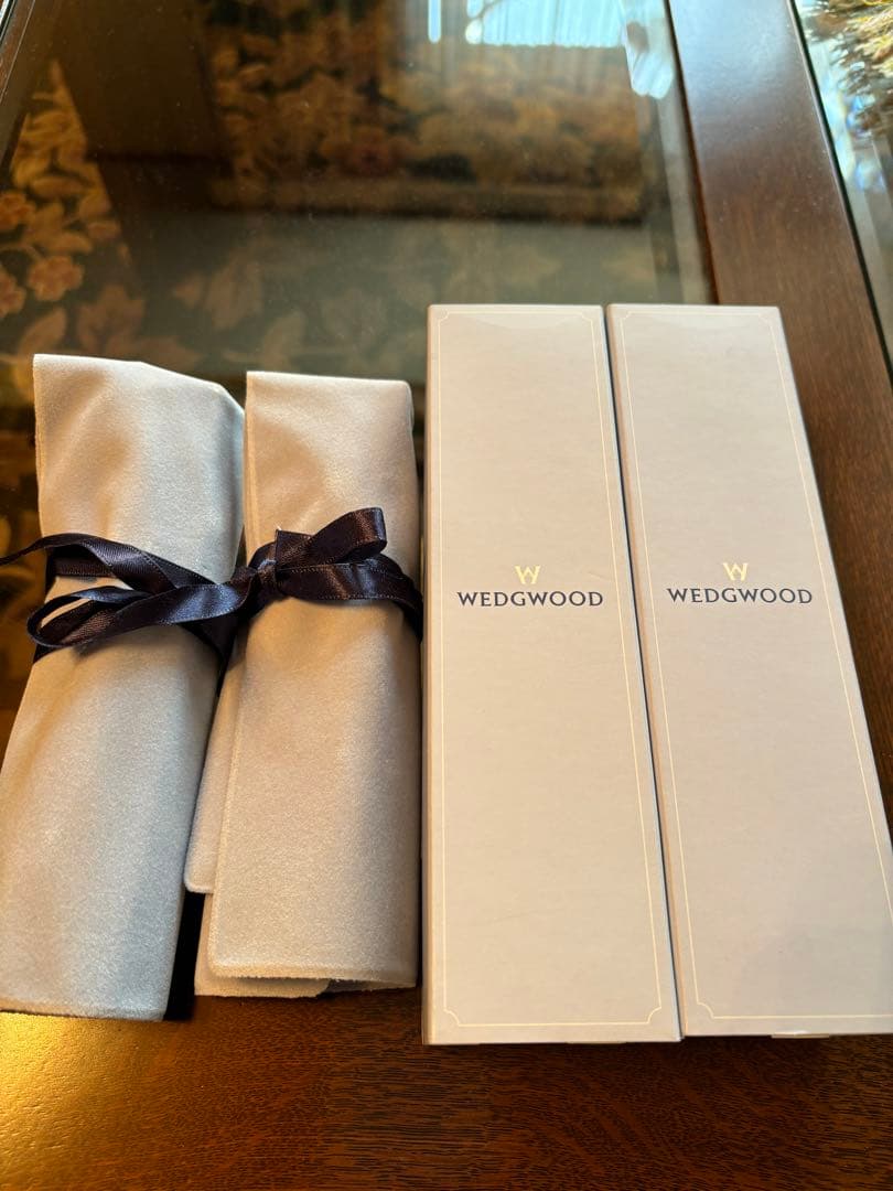 ウェッジウッド　ジェネリックタイニー スプーン & フォーク セット　シルバー