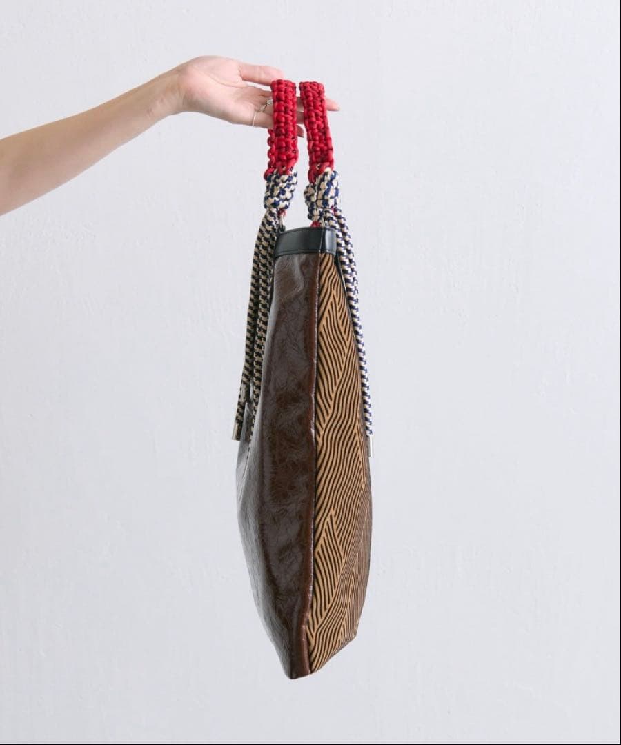 新品未使用☆イアパピヨネ☆ MTAミックストートバッグ ＜A4サイズ対応＞