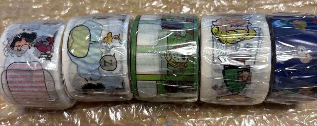 【スヌーピー マスキングテープ　20個】