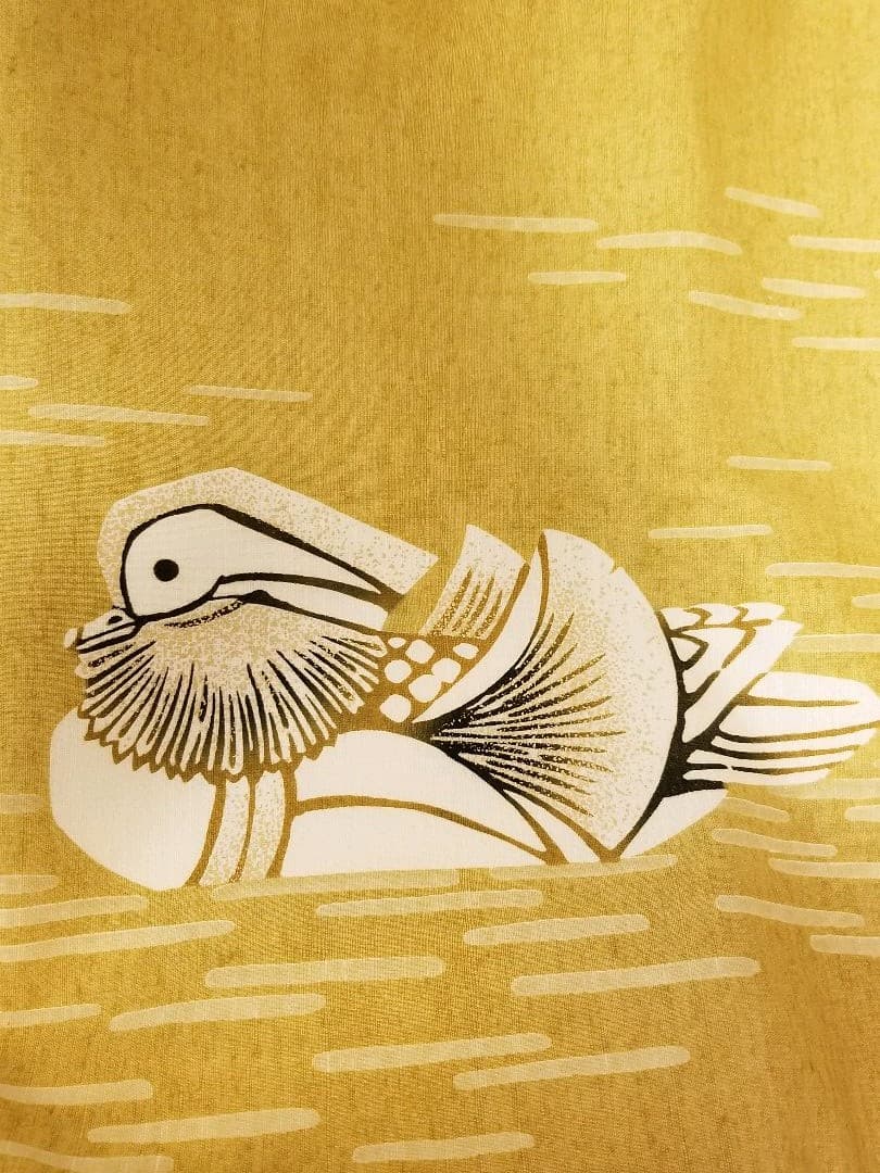 人間国宝作:友禅染タペストリー